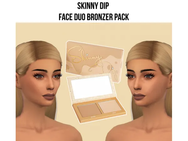 Mix KYSHADOW TAKE ME ON VACATION BRONZER by fifthscreations - The Sims 4 Custom Content