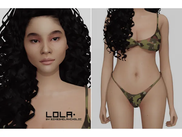 Alpha LOLA SKIN by simsfinds - The Sims 4 Custom Content
