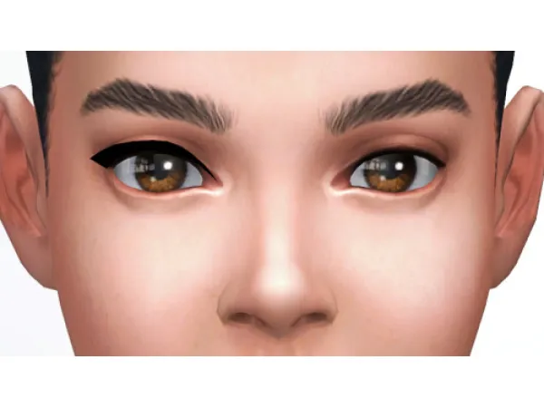 Mix EA Eyelashes Remover MOD Updated by simsfinds - The Sims 4 Custom Content