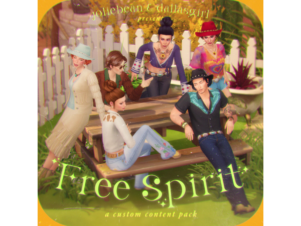 sims, spice and everything nice — Free Spirit - a CC pack by Joliebean &  DallasGirl