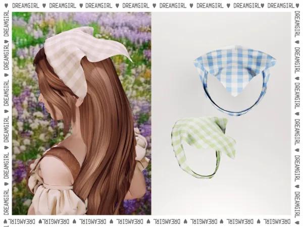 Alpha DREAMGIRL_HEADSCARF by dreamgirl - The Sims 4 Custom Content