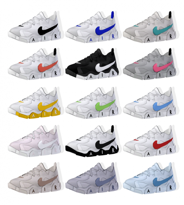 Alpha BED_TS4 M The escape nike air shoes by simsfinds - The Sims 4 Custom Content