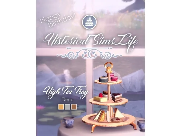 Maxis Match Happy Birthday historicalsimslife - The Sims 4 Custom Content