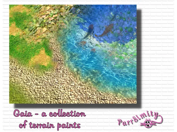 Mix Gaia a variety of terrain paints by simsfinds - The Sims 4 Custom Content