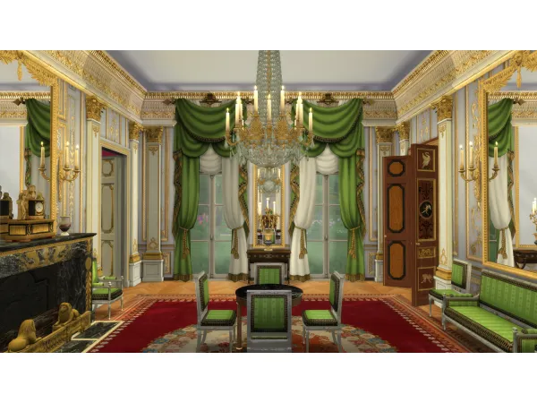 Mix Beauharnais Pack Part I The Curtain Collection by simsfinds - The Sims 4 Custom Content