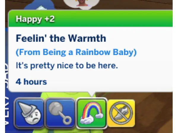 Dale Rainbow Baby Trait by DaleRune