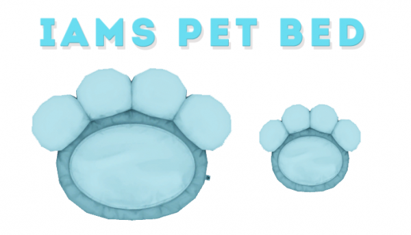 Maxis Match IAMS Pet Bed by simsfinds - The Sims 4 Custom Content