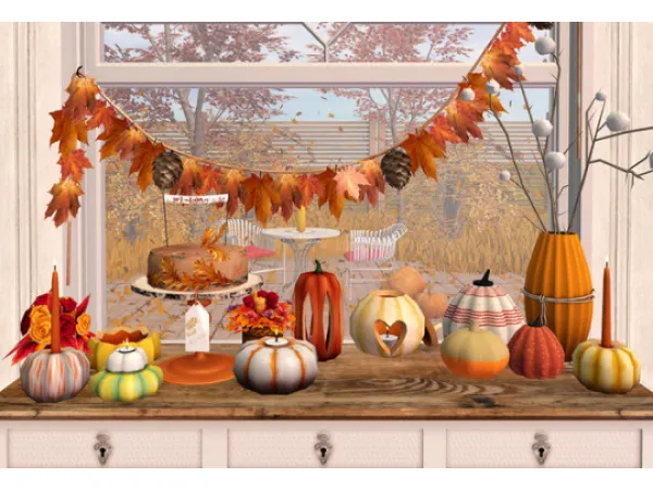 Pumpkin Palooza - The Sims 2 Custom Content