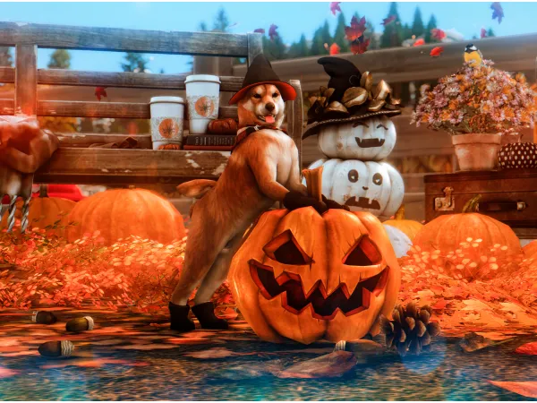 Mix spooky pets by simsfinds - The Sims 4 Custom Content