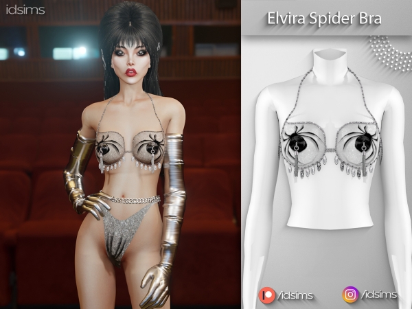 Elvira Chain Bra The Sims 4 Download SimsFinds