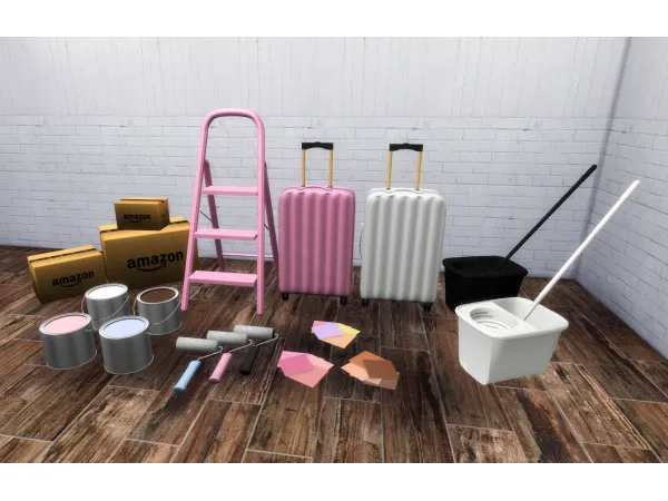 Alpha Moving In Stuff #2 by simmerkatex - The Sims 4 custom content