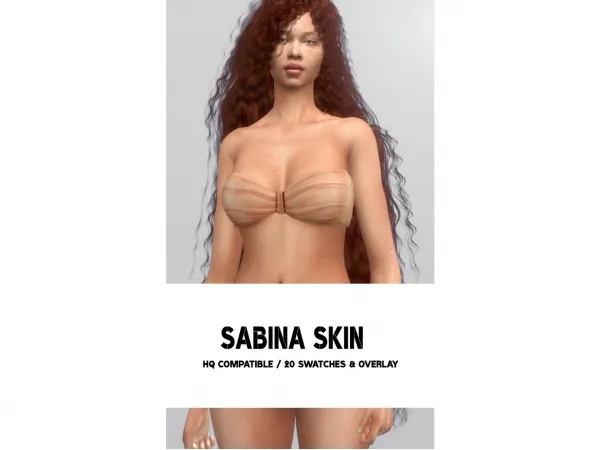 Alpha Sabina Skin - The Sims 4 Custom Content