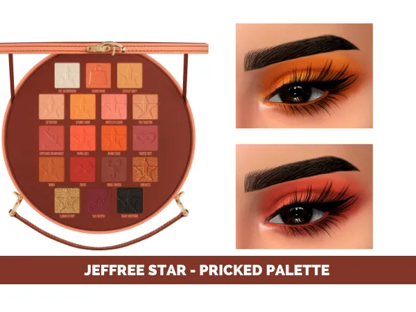 Mix JEFFREE STAR PRICKED PALETTE by fifthscreations - The Sims 4 Custom Content