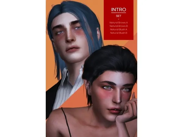 Mix [INTRO] makeup set by simsfinds - The Sims 4 Custom Content