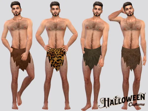 Maxis Match Halloween Costume Feral (Mick) by simsfinds - The Sims 4 Custom Content