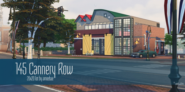 Maxis Match Lot 145 Cannery Row by simsfinds - The Sims 4 Custom Content