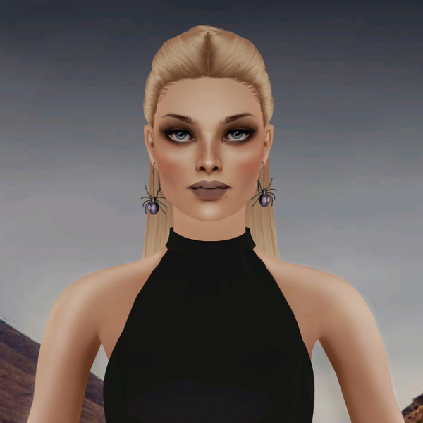 Halloween Spider Earrings 4t2 by simsfinds - The Sims 2 Custom Content