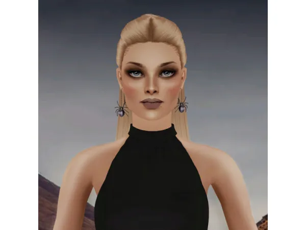 Halloween Spider Earrings 4t2 - The Sims 2 Custom Content