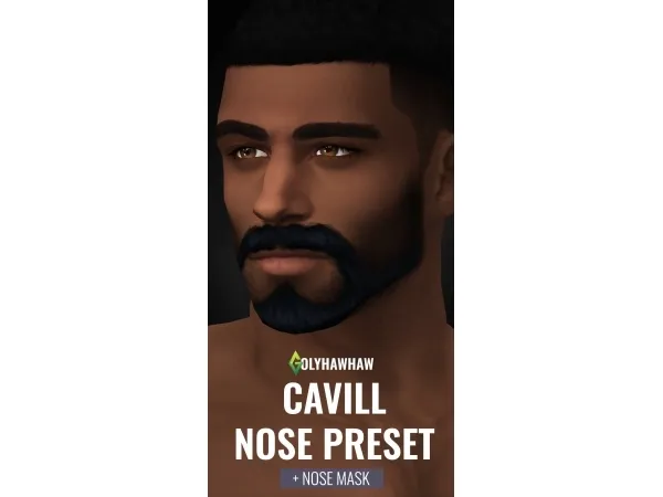 Mix CAVILL NOSE PRESET NOSE MASK by simsfinds - The Sims 4 Custom Content