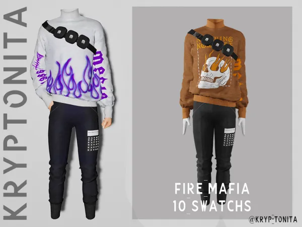 Alpha COLLECTION MAFIA - The Sims 4 Custom Content