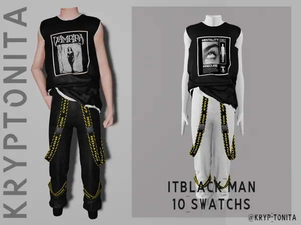 Alpha COLLECTION MAFIA by kryptonita - The Sims 4 Custom Content