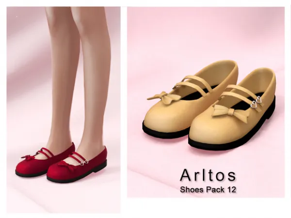 Mix Shoes pack 12 by simsfinds - The Sims 4 Custom Content