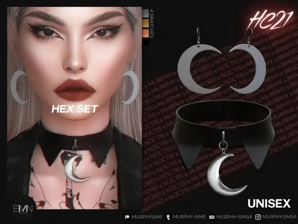 Alpha Hex Set [HC21] by bradford - The Sims 4 Custom Content