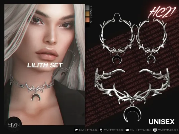 Alpha Lilith Set [HC21] by bradford - The Sims 4 Custom Content