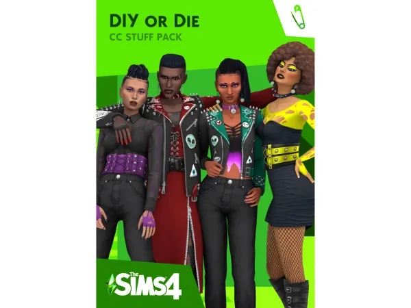 Maxis Match DIY or Die by The Crypt O Club - The Sims 4 Custom Content