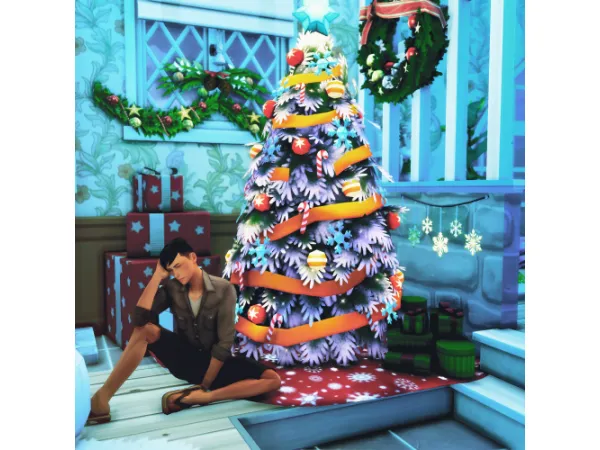 Maxis Match Xmas Tree Skirts - The Sims 4 Custom Content