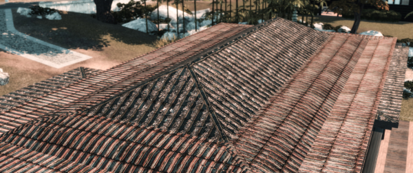 Mix WALLS ROOFS 1 with normal maps specular maps 2k by simsfinds - The Sims 4 Custom Content