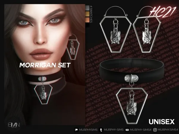 Alpha Morrigan Set [HC21] by bradford - The Sims 4 Custom Content