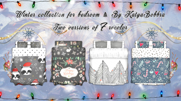 Alpha Christmas set Part 2 anj by simsfinds - The Sims 4 Custom Content