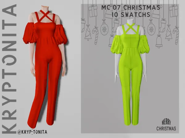 Alpha COLLECTION CHRISTMAS by kryptonita - The Sims 4 Custom Content