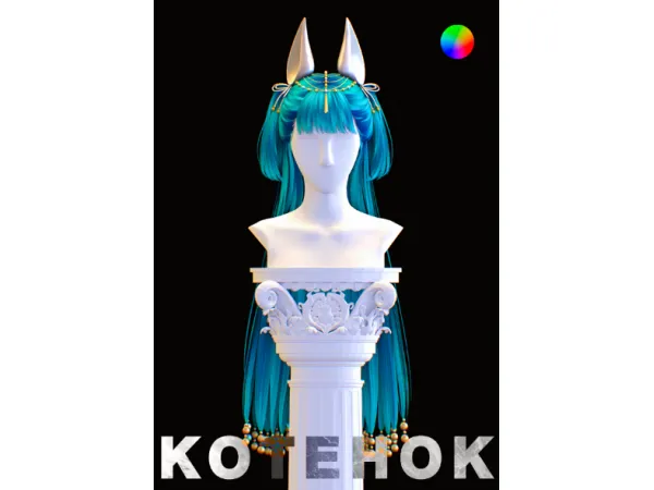 Alpha Cleopatra Hair (Ancient Egypt Edition) by simsfinds - The Sims 4 Custom Content