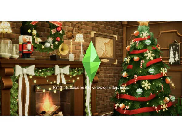 Maxis Match Cozy Christmas Fireplace Window Loading Screens ghostlycc by simsfinds - The Sims 4 Custom Content