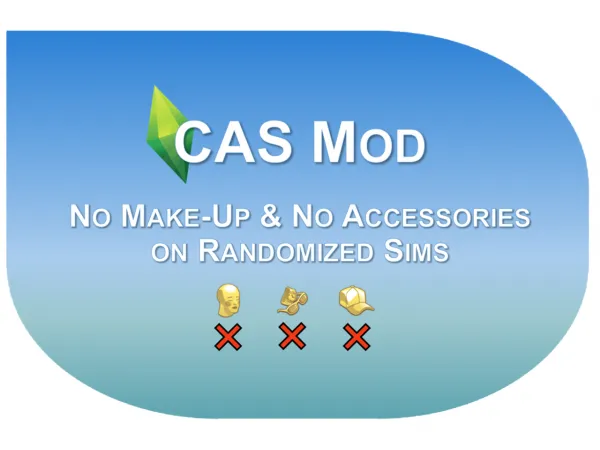 Mix CAS Mod No Make Up No Accessories on Randomized Sims Updated for new patch by simsfinds - The Sims 4 Custom Content