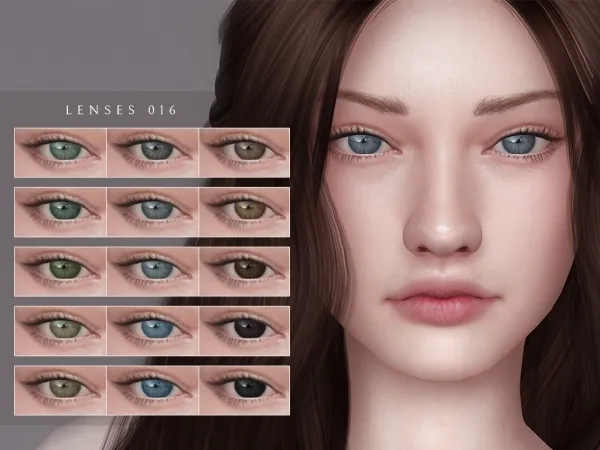 Alpha Lenses 016 by Lutessasims - The Sims 4 Custom Content