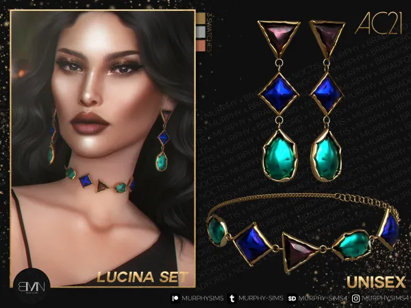 Alpha Lucina Set [AC21 Day 1] by bradford - The Sims 4 Custom Content