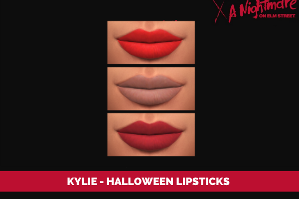 Mix HALLOWEEN LIPSTICKS by fifthscreations - The Sims 4 Custom Content
