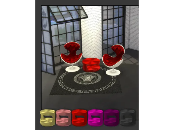 Alpha coffee table by fusionstylesims4 - The Sims 4 Custom Content