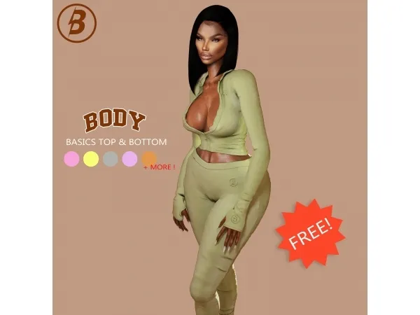 PLASTICsimz  Body By Raven (BASICS SET)