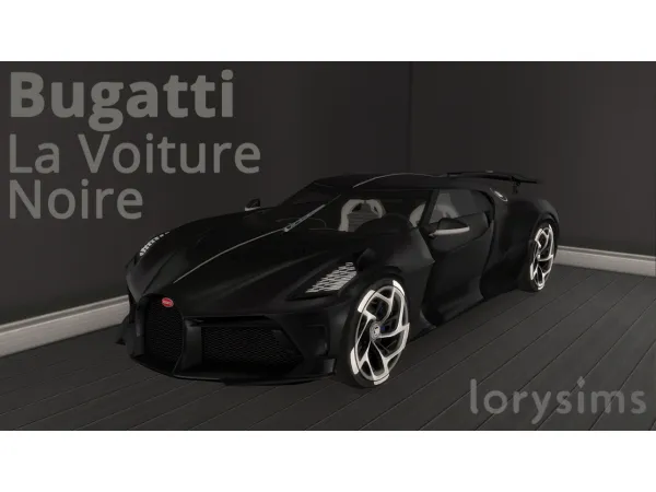 Mix 2019 Bugatti La Voiture Noire by simsfinds - The Sims 4 Custom Content