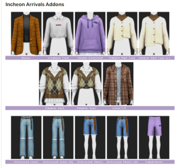 Maxis Match incheon arrivals BASE GAME COMPATIBLE by simsfinds - The Sims 4 Custom Content