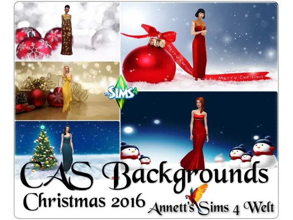 Maxis Match Christmas CAS Backgrounds by Annett's Sims 4 Welt ASW - The Sims 4 Custom Content