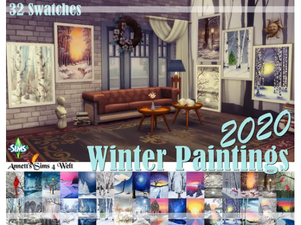 Maxis Match Winter Christmas pictures by Annett's Sims 4 Welt ASW - The Sims 4 Custom Content