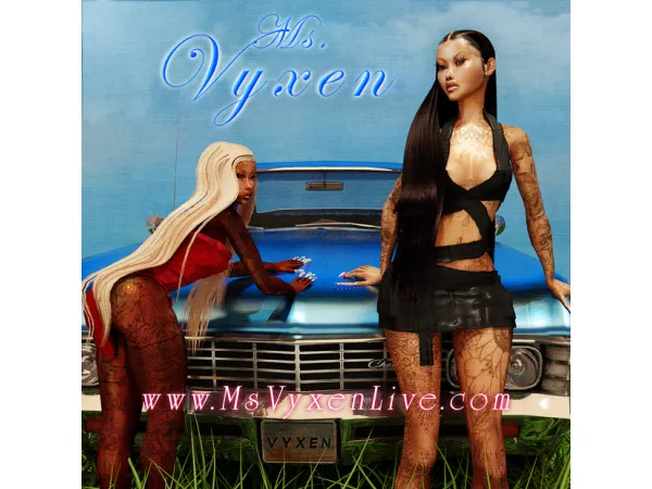 Alpha [VYXEN] MSVYXENLIVECOM by simsfinds - The Sims 4 Custom Content