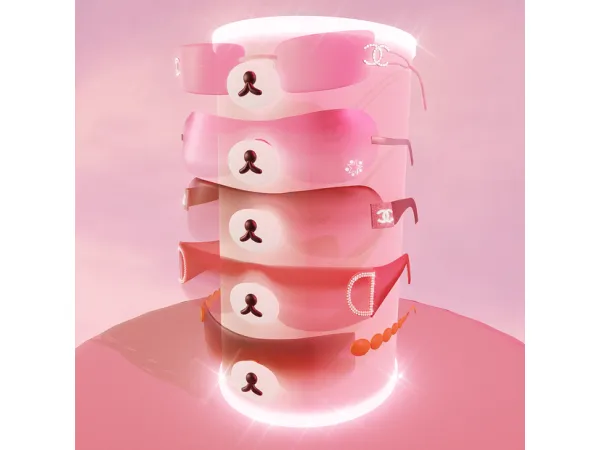 Alpha [VYXEN] SUNGLASSES by simsfinds - The Sims 4 Custom Content