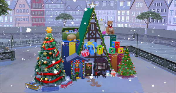 Maxis Match Windenburg Toy Store by simsfinds - The Sims 4 Custom Content