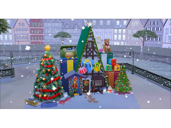 Maxis Match Windenburg Toy Store - The Sims 4 Custom Content